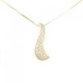 750YG/K18YG ダイヤモンド ネックレス 0.60CT
