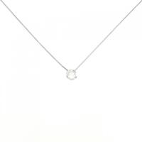 PT ソリティア ダイヤモンド ネックレス 0.20CT