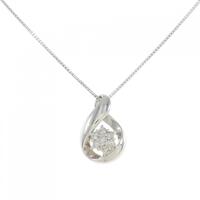 PT ダイヤモンド ネックレス 0.15CT
