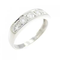 PT ハーフエタニティ ダイヤモンド リング 0.50CT