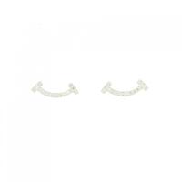 【新品】K18WG ダイヤモンド ピアス 0.12CT