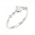 プラチナダイヤモンドリング 0.274CT F SI2 EXT