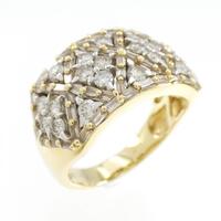 K18YG/K18WG ダイヤモンド リング 1.18CT