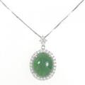 PT ヒスイ ネックレス 21.36CT