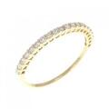 K18YG ダイヤモンド リング 0.20CT