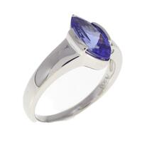 PT タンザナイト リング 1.02CT