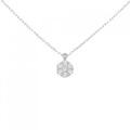 PT フラワー ダイヤモンド ネックレス 0.30CT
