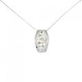 K18WG ダイヤモンド ネックレス 1.05CT