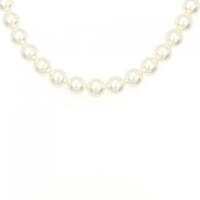 シルバークラスプ アコヤパール ネックレス 7.5?8.0mm