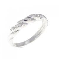 K18WG ダイヤモンド リング 0.07CT