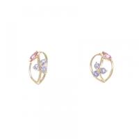 K18PG トルマリン ピアス