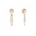 K18YG ダイヤモンド イヤリング 0.30CT