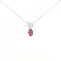 PT ルビー ネックレス 1.05CT