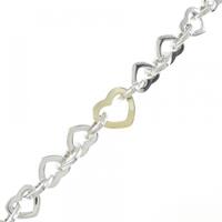 ティファニー ハートリンク ブレスレット