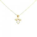 K18YG ダイヤモンド ネックレス 0.20CT