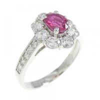 PT ルビー リング 0.62CT
