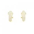 K18YG ダイヤモンド ピアス 1.00CT