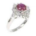 PT ルビー リング 0.60CT