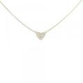 アーカー ハートパヴェ ネックレス 0.05CT