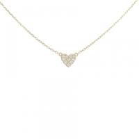 アーカー ハートパヴェ ネックレス 0.05CT