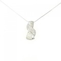 K18WG ダイヤモンド ネックレス 0.50CT