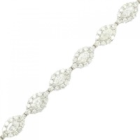 【リメイク】PT ダイヤモンド ブレスレット 5.07CT