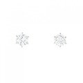 【リメイク】PT/ST ダイヤモンド ピアス 0.309CT 0.318CT F SI1 GOOD