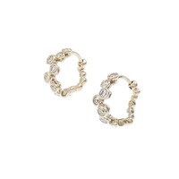 カシケイ ベゼルセッティング ピアス