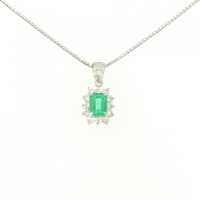 PT エメラルド ネックレス 0.93CT