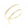K18YG ダイヤモンド リング 0.10CT