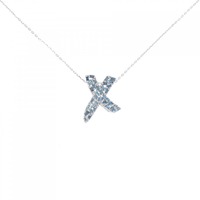 K18WG ダイヤモンド ネックレス 0.30CT