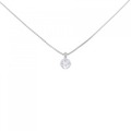 PT ソリティア ダイヤモンド ネックレス 0.32CT
