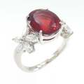 PT フラワー アンデシン リング 3.47CT