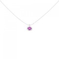 K14WG ルビー ネックレス