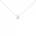 K18YG ダイヤモンド ネックレス 0.05CT