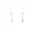 K18YG ダイヤモンド ピアス 0.60CT