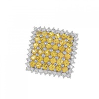 K18WG サファイヤ ペンダント 3.00CT 拡散処理未検査