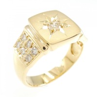 K18YG ダイヤモンド リング 0.50CT