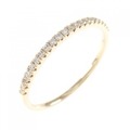 K18PG ダイヤモンド リング