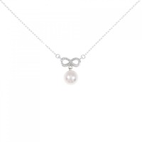 K18WG アコヤパール ネックレス 6.4mm