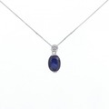 K18WG サファイヤ ネックレス 0.80CT
