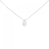 PT ダイヤモンド ネックレス 0.31CT D VS2 オーバルカット