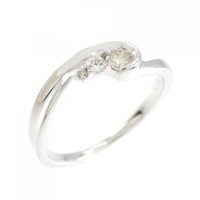 K18WG ダイヤモンド リング 0.14CT