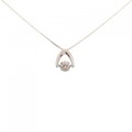 K18PG ダイヤモンド ネックレス 0.50CT