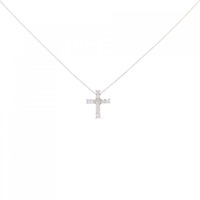 K18YG クロス ダイヤモンド ネックレス 0.21CT