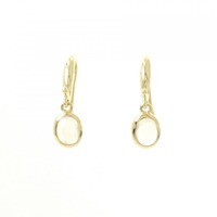 K18YG ムーンストーン ピアス