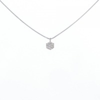 PT ソリティア ダイヤモンド ネックレス 0.315CT