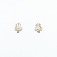 ミキモト ツリー アコヤパール ピアス 3mm