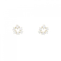 K18YG ダイヤモンド ピアス 0.20CT