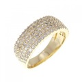 K18YG ダイヤモンド リング 1.00CT